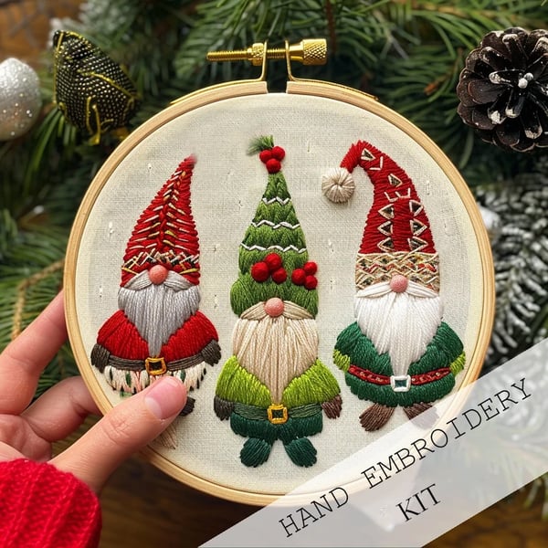 Julebroderi Sæt