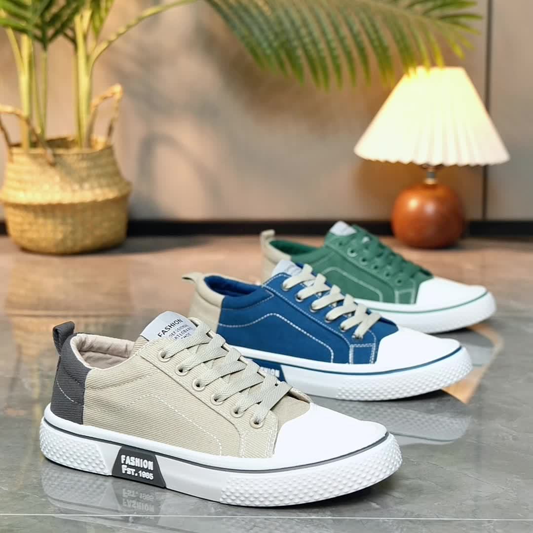Herre Casual Canvas Sneakers