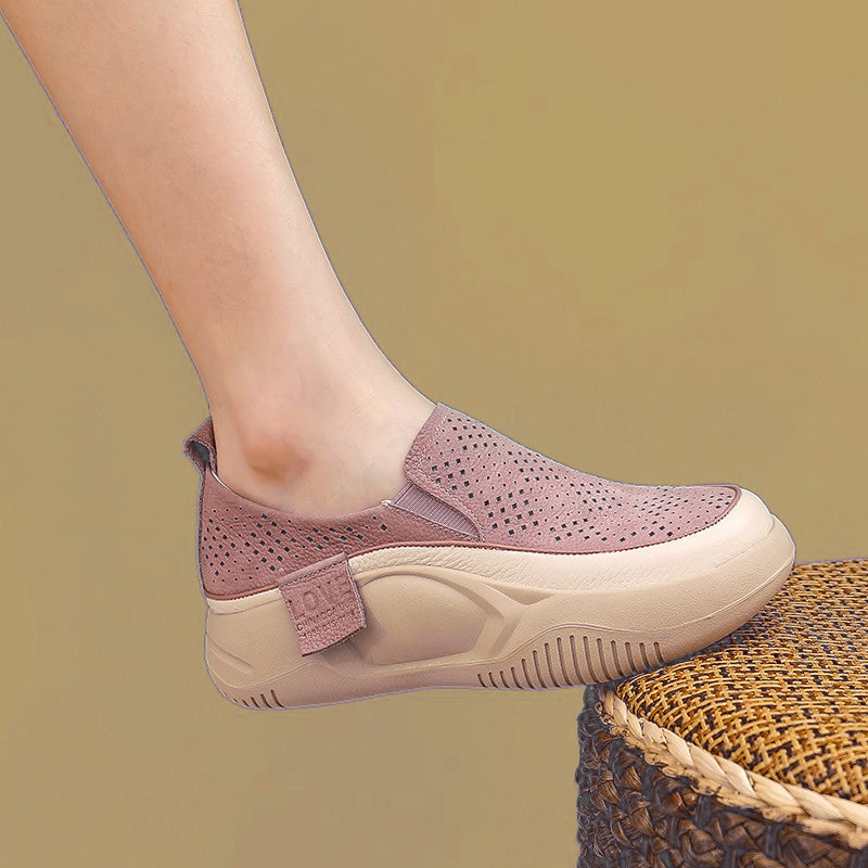 Luftige Slip-On Sko til Kvinder med Blød Sål