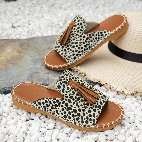 Vita-Wear™ – Komfortable Ortopædiske Sandaler med Frynser