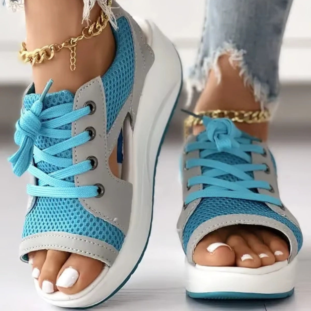 Nayeli – Lette Casual Sandaler med Snørebånd