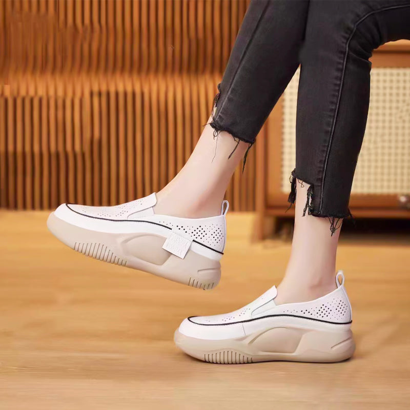 Luftige Slip-On Sko til Kvinder med Blød Sål