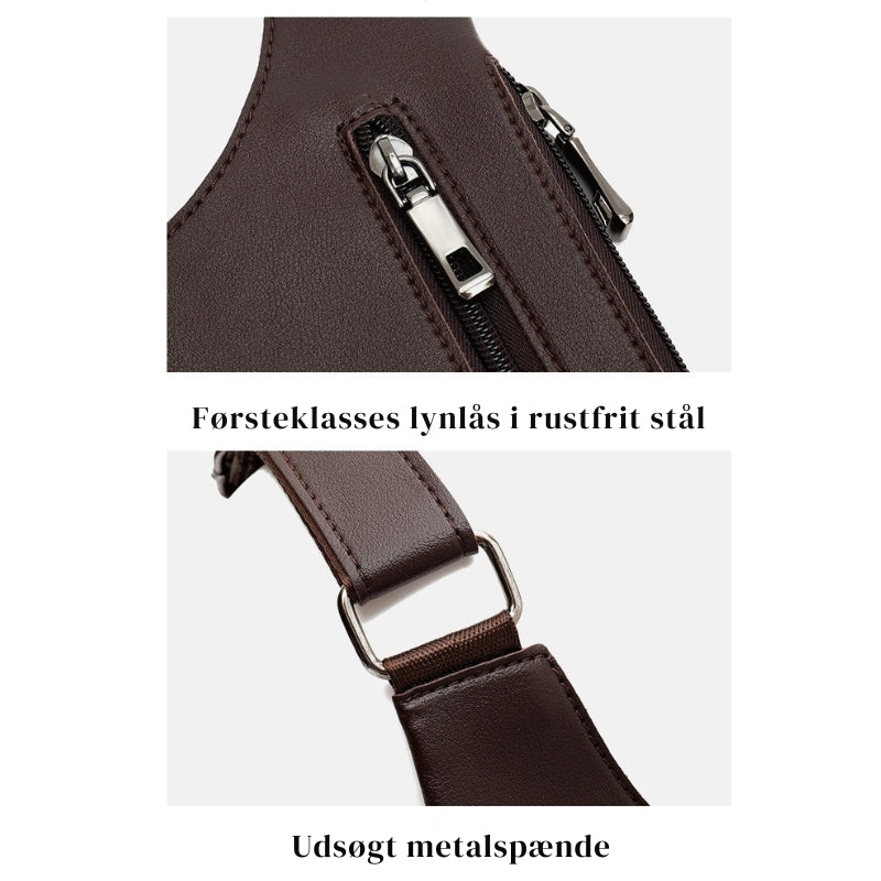 Justerbare Seler med Lynlåslommer