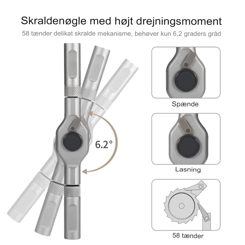 24-i-1 Magnetisk Skruetrækkersæt