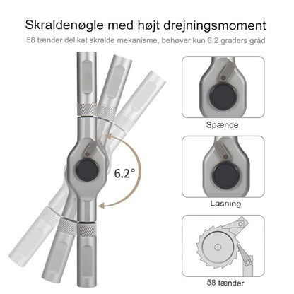 24-i-1 Magnetisk Skruetrækkersæt