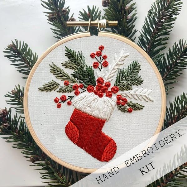 Julebroderi Sæt