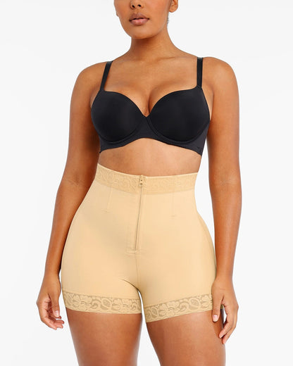 Kaylanie™ Formende Shorts med Høj Talje og Indsyede Støttebånd