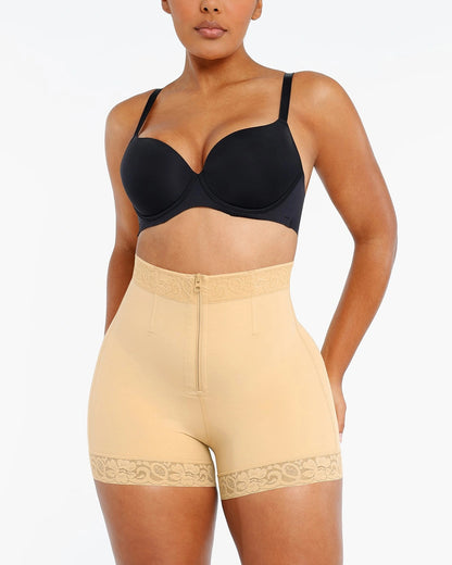 Kaylanie™ Formende Shorts med Høj Talje og Indsyede Støttebånd