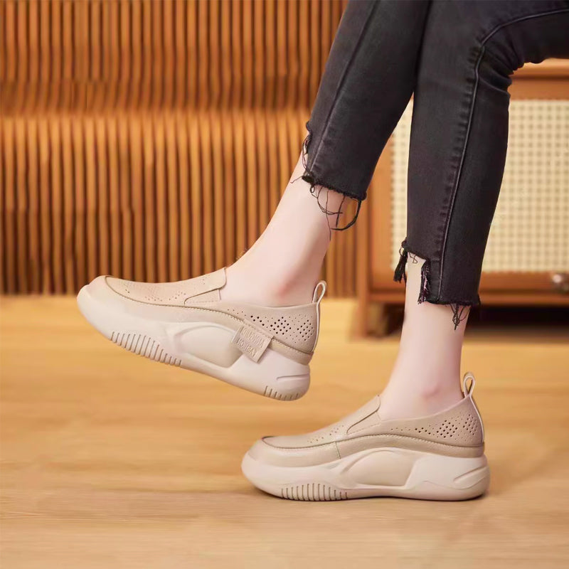 Luftige Slip-On Sko til Kvinder med Blød Sål