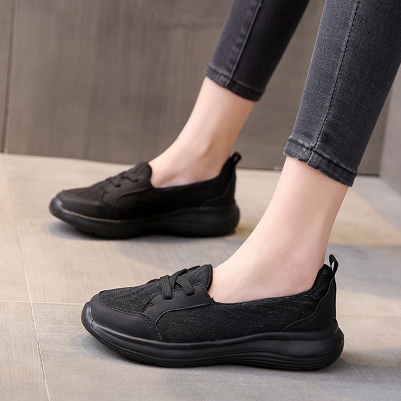 Komfortable og Åndbare Ortopædiske Slip-on Sko til Kvinder