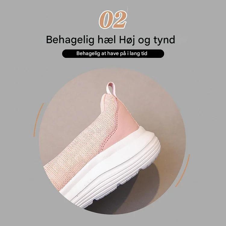 Komfortable og Åndbare Ortopædiske Slip-on Sko til Kvinder