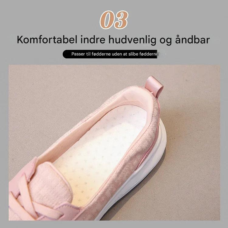 Komfortable og Åndbare Ortopædiske Slip-on Sko til Kvinder