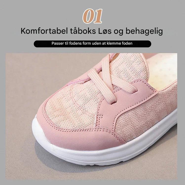 Komfortable og Åndbare Ortopædiske Slip-on Sko til Kvinder